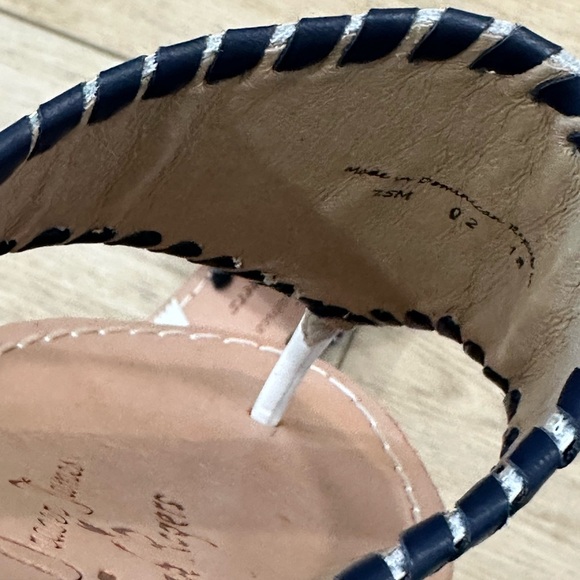 Lightly worn Draper James x Jack Rogers sandal size 7.5 pretty please - Picture 5 of 5